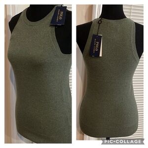 Polo Ralph Lauren Washable 100% Cashmere Tank Top